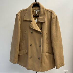 J.Crew Camel Wool Blend – Size XL